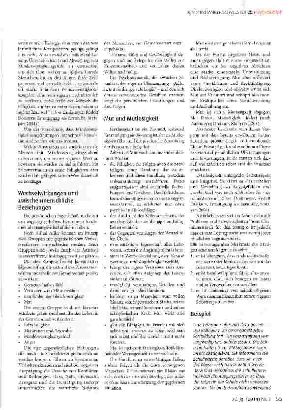 Vorschauseite 4: Ermutigung