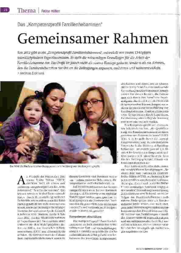 Vorschauseite 1: Gemeinsamer Rahmen