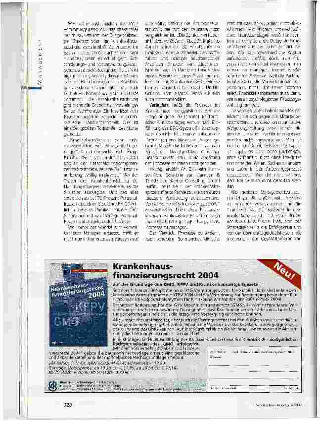 Vorschauseite 2: Die wollen sich nicht verändernWo moderne Managementstrukturen fehlen und finanzielle Not drückt, ist die Insolvenz nicht weit