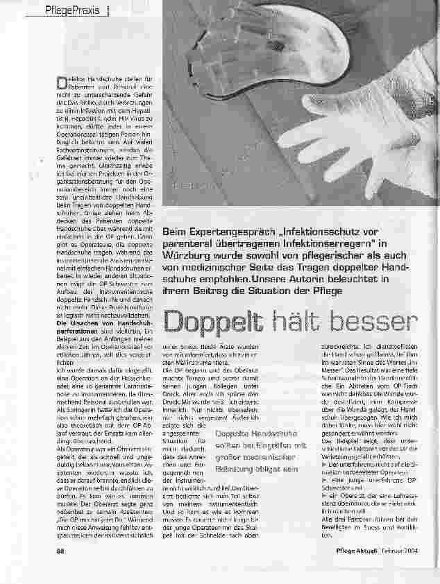 Vorschauseite 1: Doppelt hält besser