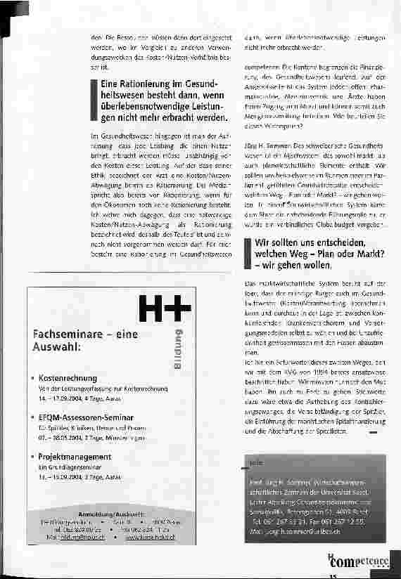 Vorschauseite 3: Die Grundsatzfrage lautet: Was ist eigentlich zumutbar?