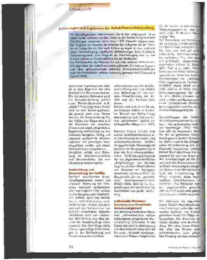 Vorschauseite 3: Mehr als bloße Anfallskontrolle