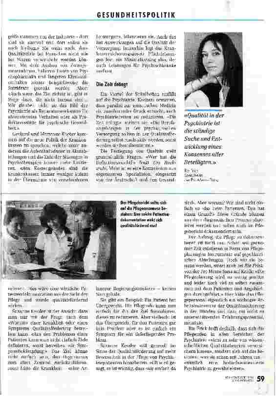 Vorschauseite 2: Pflegende fördern die Qualität - sie wissen es nur nicht