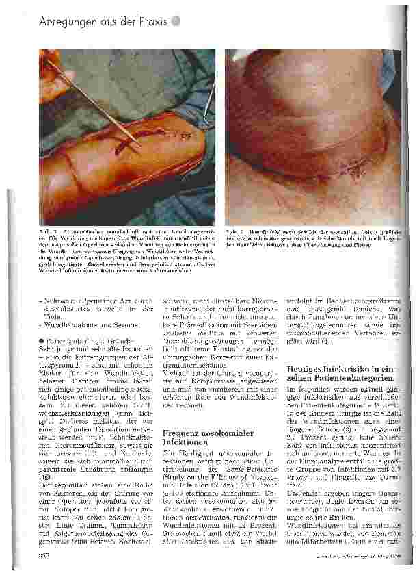 Vorschauseite 3: Verhütung postoperativer Wundinfektionen