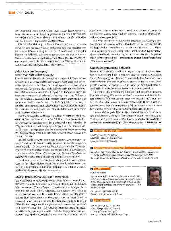 Vorschauseite 4: „Wir tanzen wieder!