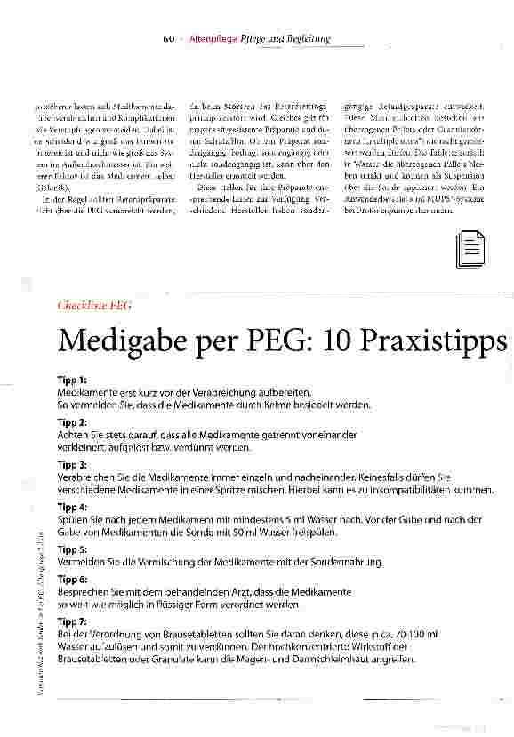 Vorschauseite 3: So klappt die Medigabe