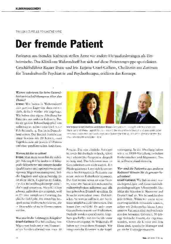 Vorschauseite 1: Der fremde Patient