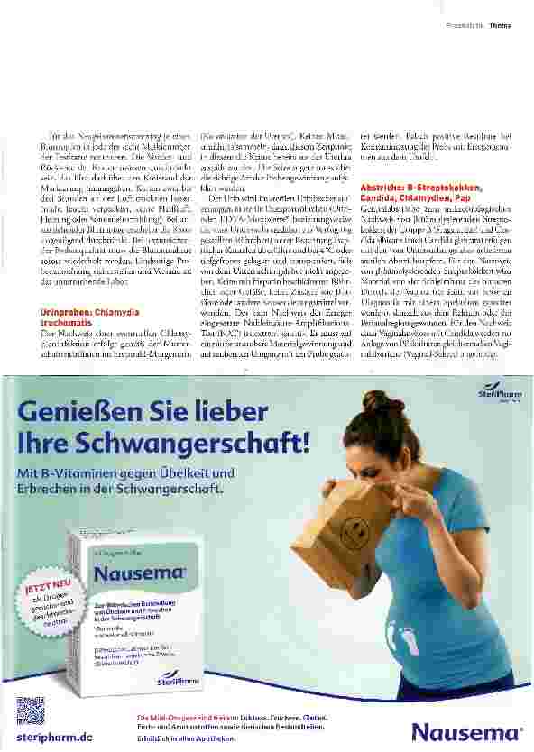 Vorschauseite 5: Präanalytik labormedizinischer Untersuchungen in der Schwangerenvorsorge