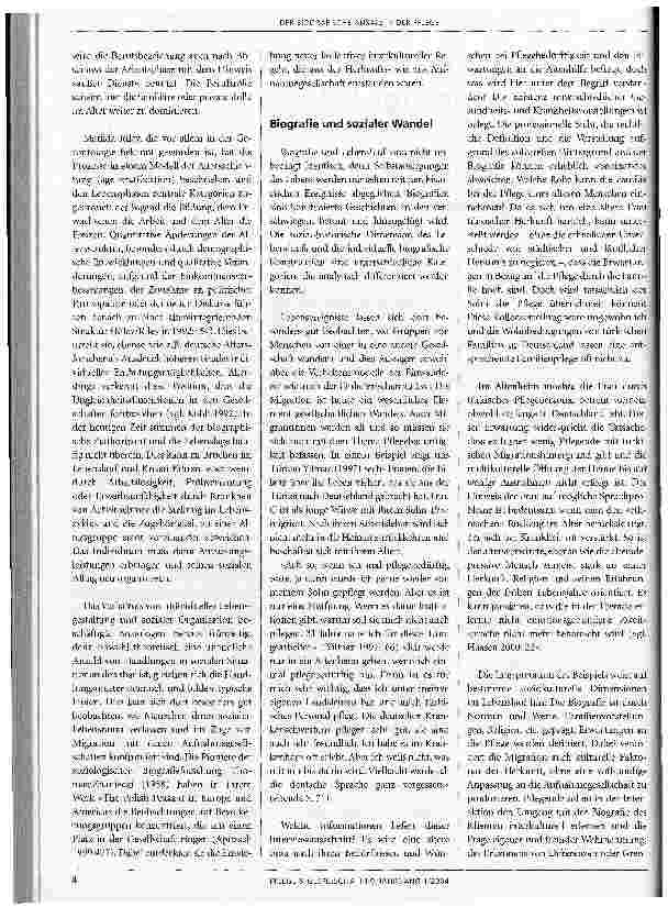 Vorschauseite 2: Der biografische Ansatz in der Pflege