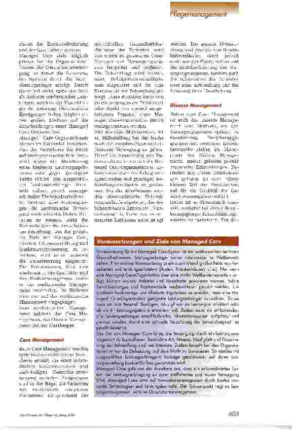 Vorschauseite 2: Das deutsche Gesundheitssystern in der Krise?Teil 2: Der Managed Care-Ansatz: eine gesundheitsökonomische Betrachtung