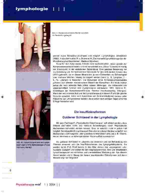 Vorschauseite 4: Einführung in die Lymphologie Manuelle Lymphdrainage