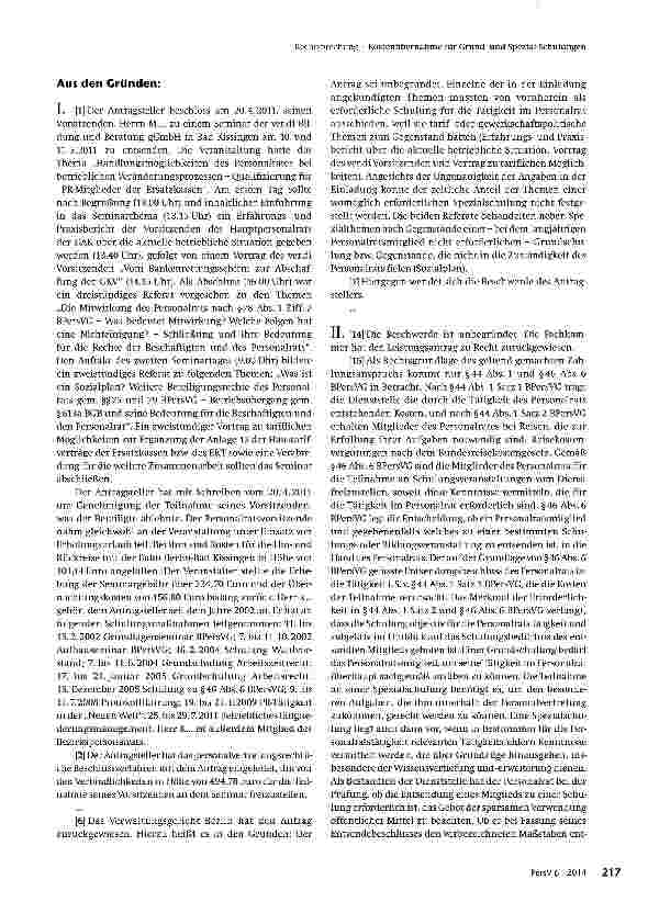 Vorschauseite 2: Kostenübernahme für Grundund Spezial-Schulungen