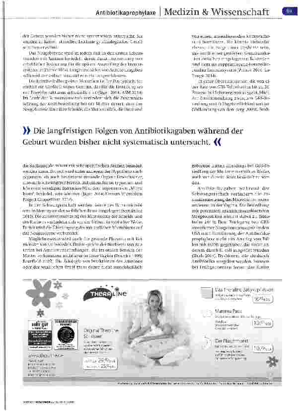 Vorschauseite 3: Antibiotika als Prophylaxe?
