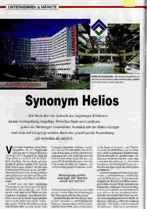 Vorschauseite 1: Synonym Helios