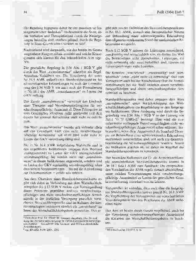 Vorschauseite 3: Standardtherapeutika nach den neuen AMR contra Verordnungsfähigkeit verschreibungspflichtiger Arzneimittel
