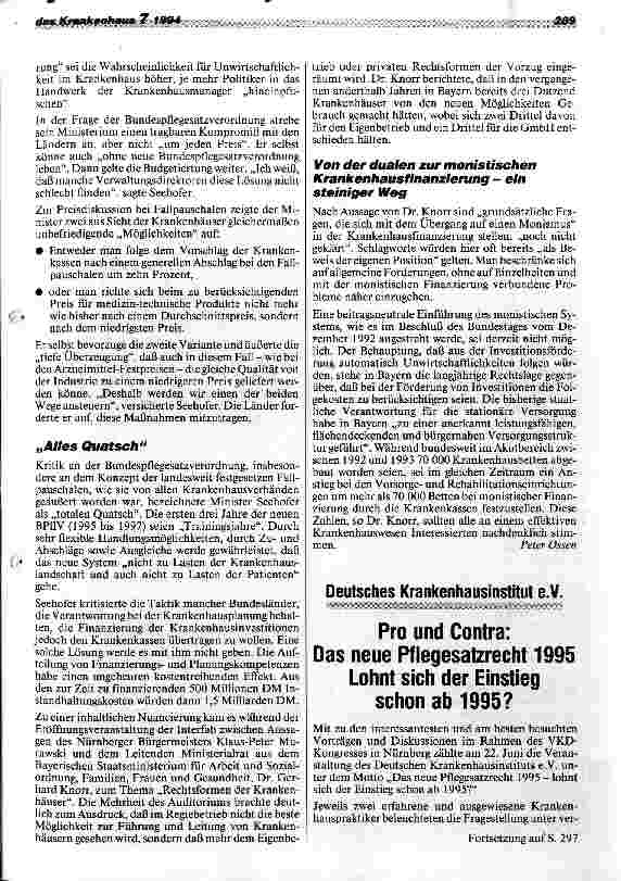 Vorschauseite 3: 38000 Fachbesucher aus ganz Europa VDK-Kongreß erzielt große Resonanz Interfab 94: hohe Erwartungen erfüllt