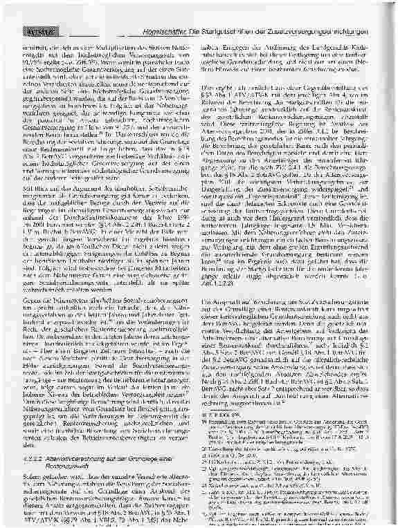 Vorschauseite 3: Die Startgutschriften der Zusatzversorgungseinrichtungen des öffentlichen und kirchlichen Dienstes auf dem Prüfstand - Teil II (Ziff. 4. 3 bis einschl. 5)