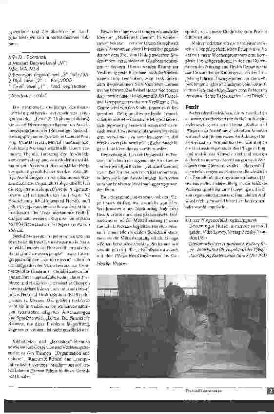 Vorschauseite 2: Learning is burning - oder Kultur-Pflege in England