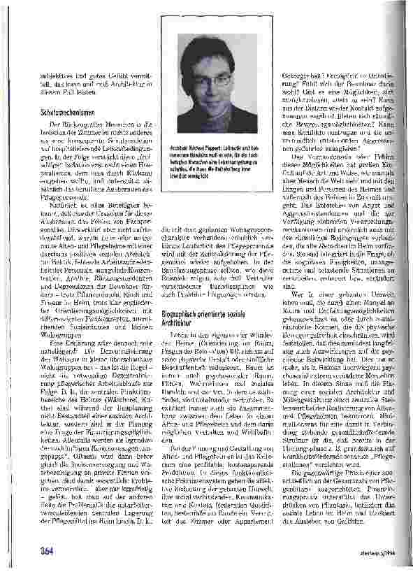 Vorschauseite 3: Heimkonzept und Bauplanung