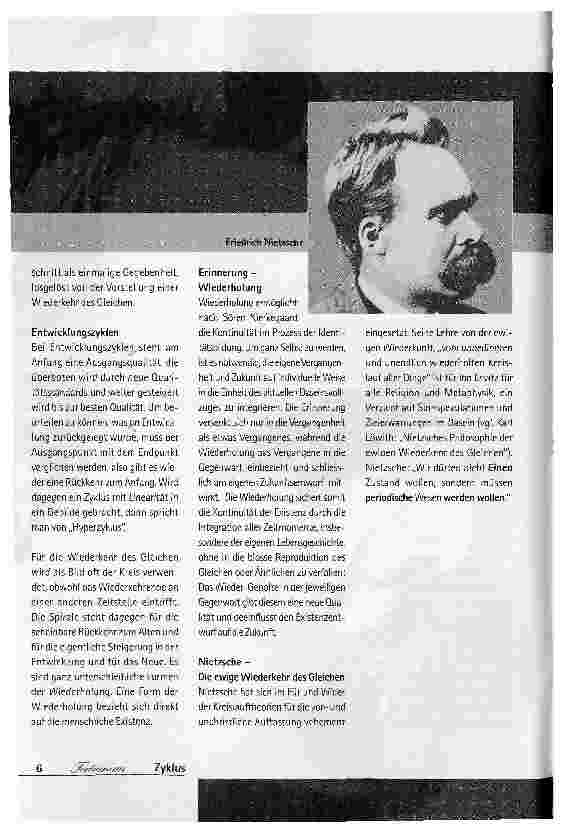 Vorschauseite 3: Und ewig rollt das Rad des Seins