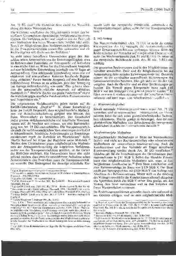 Vorschauseite 2: Arzneimittelerstattung und Herstellerrechte 2. Teil: Europäische Ebene