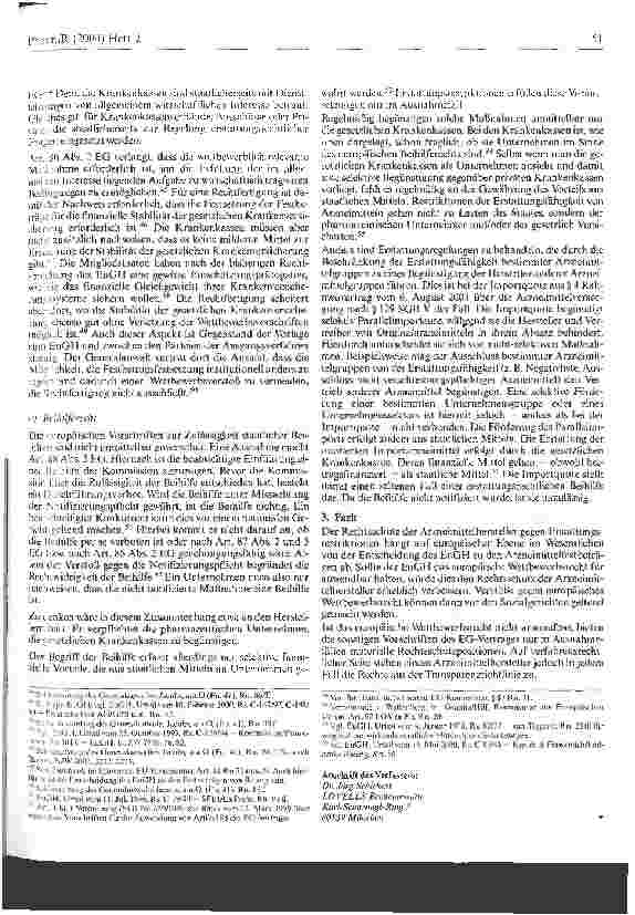 Vorschauseite 5: Arzneimittelerstattung und Herstellerrechte 2. Teil: Europäische Ebene