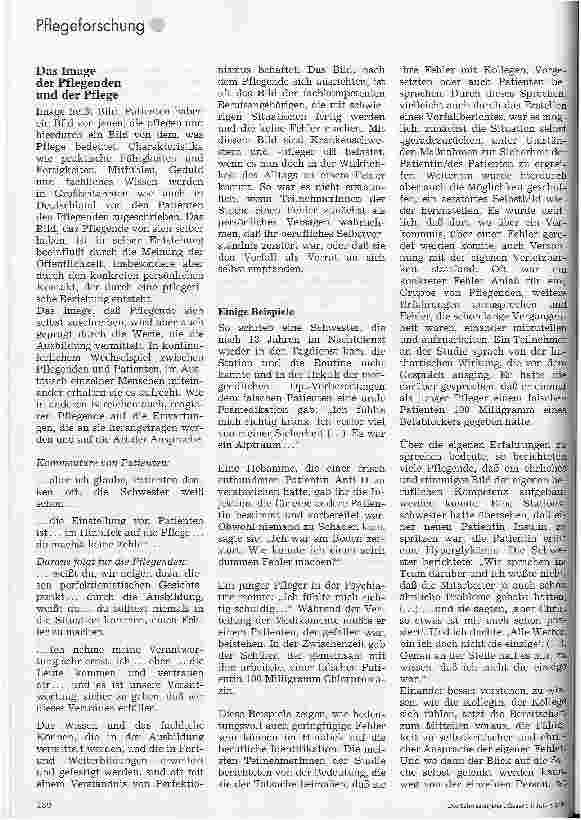 Vorschauseite 5: An der falschen Pille hängt sich die Ethik auf Pflegende sprechen über Erfahrungen mit Medikamentenfehlern