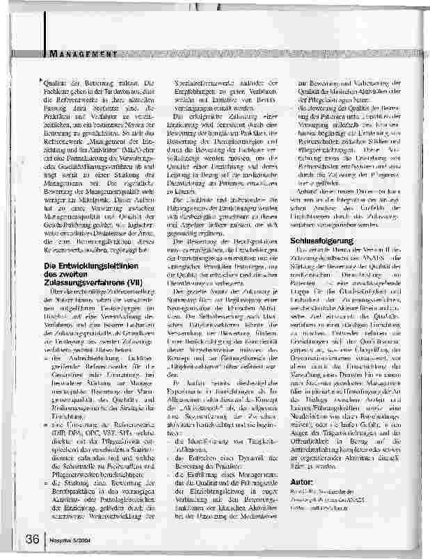 Vorschauseite 2: Version II des französischen Zulassungshandbuchs