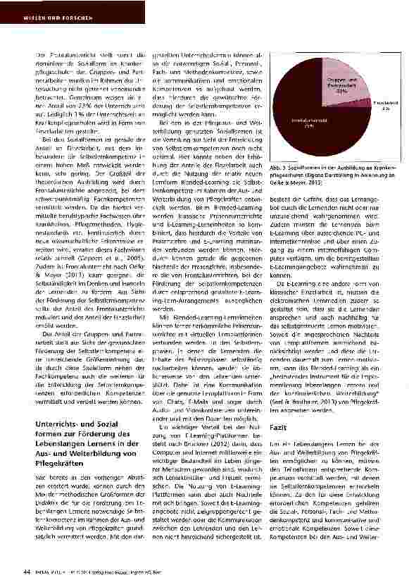 Vorschauseite 4: Lebenslanges Lernen in der Pflege