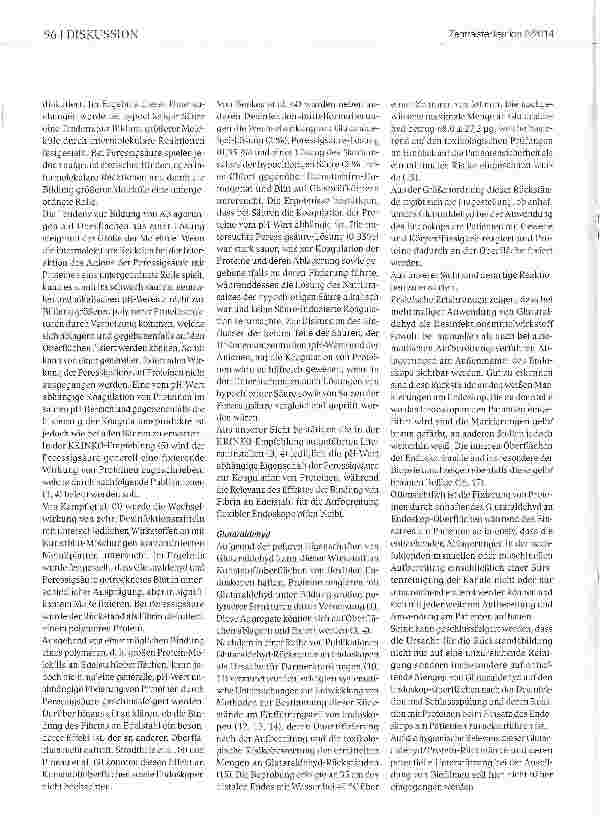 Vorschauseite 2: Der Einfluss von Desinfektionsmittelwirkstoffen auf die Rückstandsbildung auf Oberflächen flexibler Endoskope