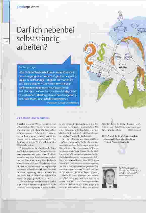 Vorschauseite 1: Darf ich nebenbei selbstständig arbeiten?