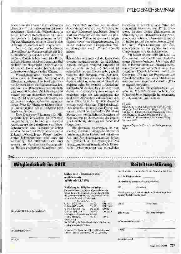 Vorschauseite 2: Qualität und Pflegefachlichkeit