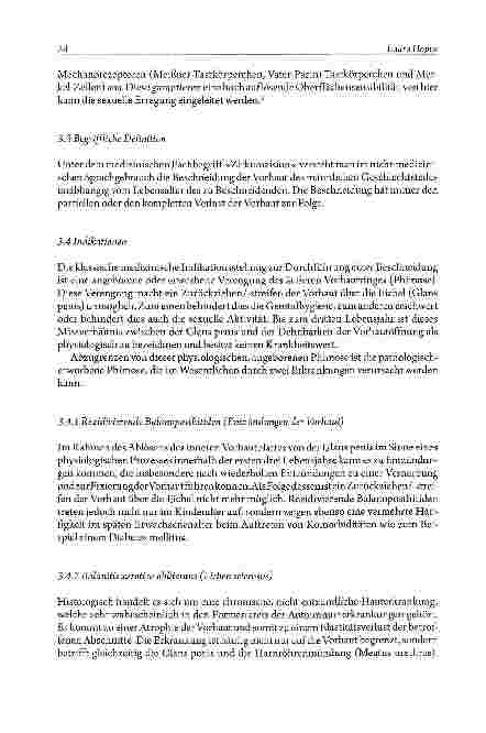Vorschauseite 4: Beschneidung minderjähriger Jungen aus religiösen und weltanschaulichen Gründen Medizinische Aspekte der Beschneidung undihre kontroverse Diskussion