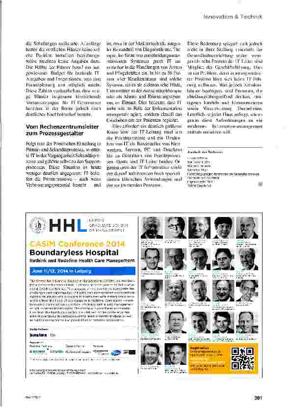 Vorschauseite 4: IT braucht Leadership