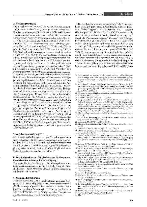 Vorschauseite 4: Patientenmobilität und Patientenrechte - zur Umsetzung der EU-Richtlinie über die grenzüberschreitende Gesundheitsversorgung