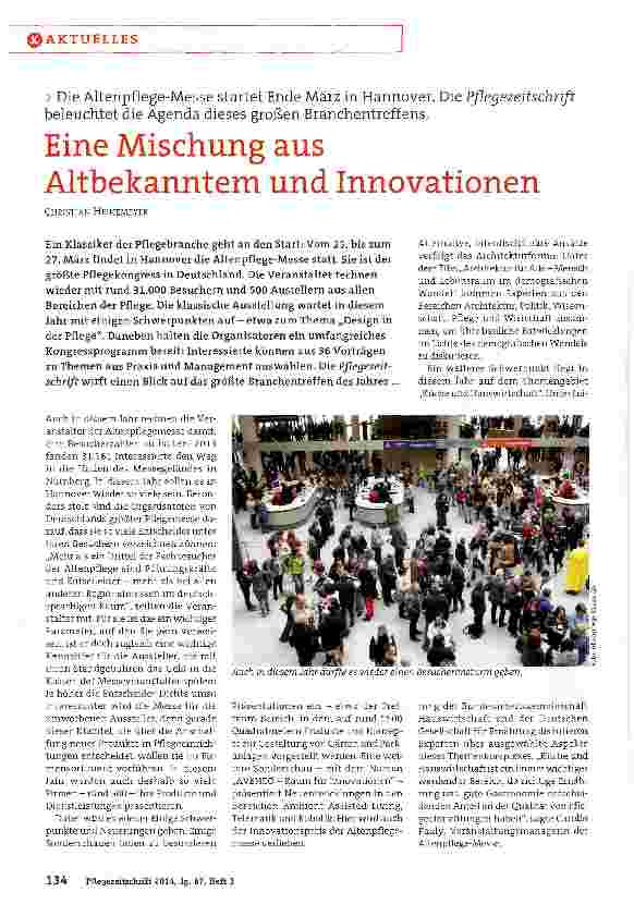 Vorschauseite 1: Eine Mischung aus Altbekanntem und Innovationen