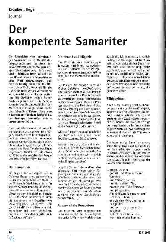 Vorschauseite 1: Der kompetente Samariter