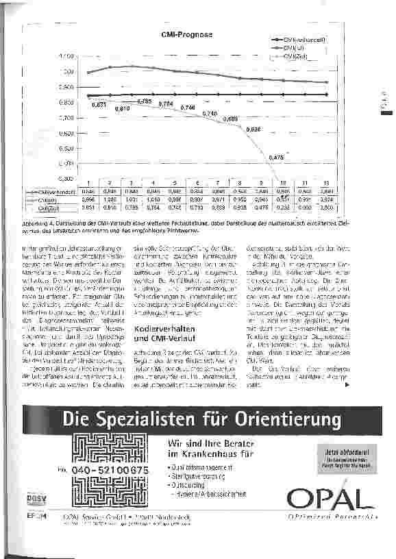 Vorschauseite 5: Frühzeitig steuern Krankenhausbewertung durch mathematische Modelle