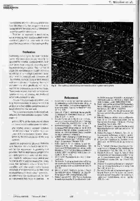 Vorschauseite 5: Entwicklung und Evaluierung einer neuen Prüfmethode zur Prüfung der Reinigungswirkung von Reinigungs-/ esinfektionsgeräten für chirurgische Instrumente Teil 1: Methodenentwicklung
