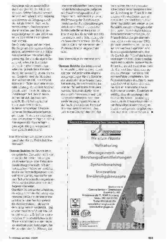 Vorschauseite 2: Wo Reha draufsteht muss auch Reha drin sein