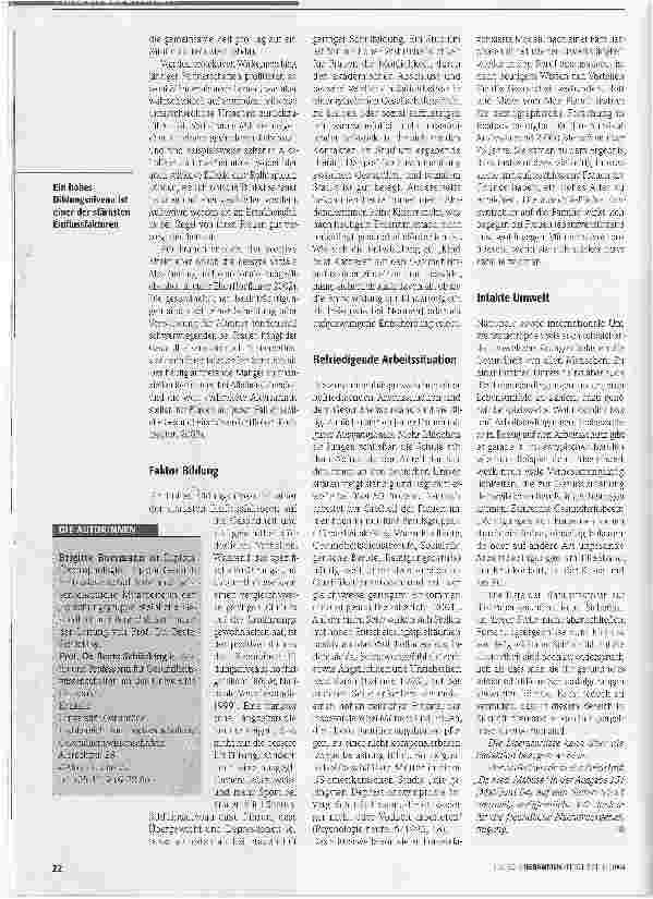 Vorschauseite 4: Was Frauen gesund hält