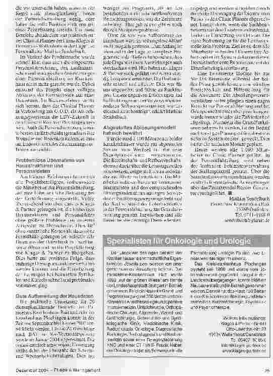 Vorschauseite 2: Pannenloser Wechsel des Dienstplanprogramms