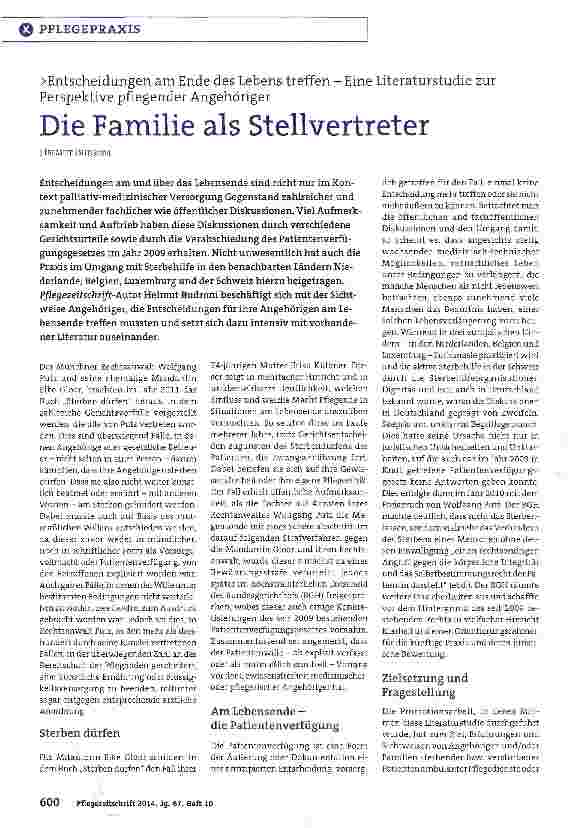 Vorschauseite 1: Die Familie als Stellvertreter