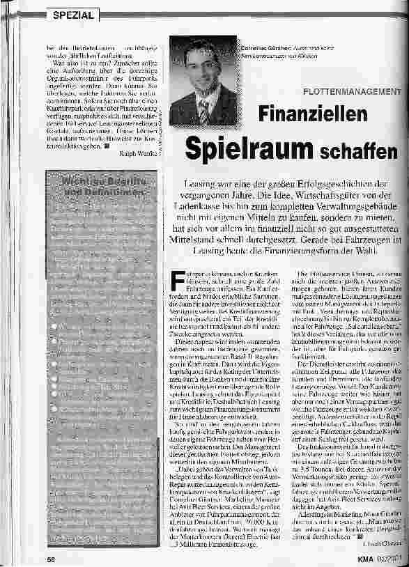 Vorschauseite 3: Professionelles Management bringt deutliche Einsparungen Spardose Fuhrpark