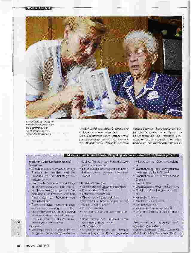 Vorschauseite 2: Therapiemanagement alter Menschen