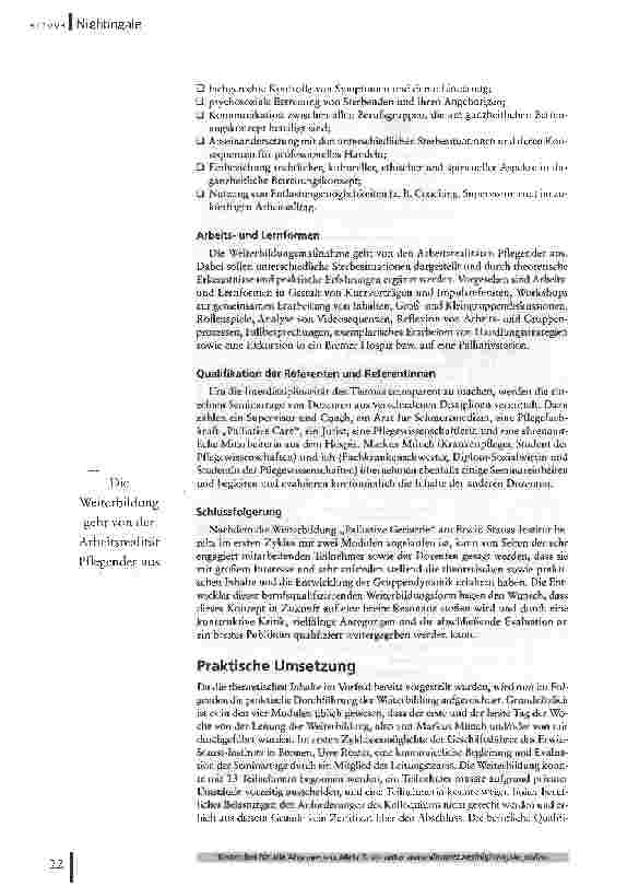 Vorschauseite 6: Respekt erweisen