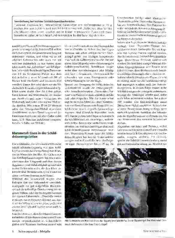 Vorschauseite 4: Schilddrüsenregulation mit Kupfer und Eisen