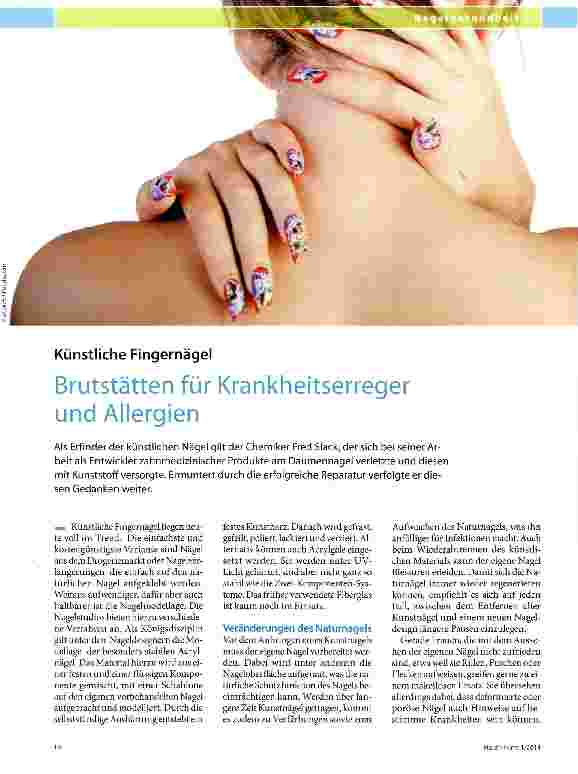 Vorschauseite 1: Brutstätten für Krankheitserreger und Allergien