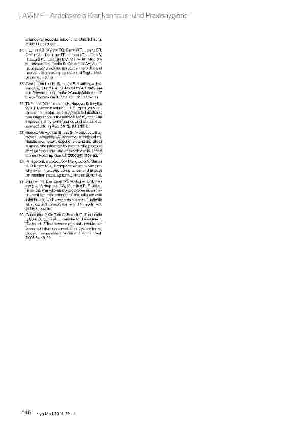 Vorschauseite 5: Strategien zur Prävention von postoperativen Wundinfektionen
