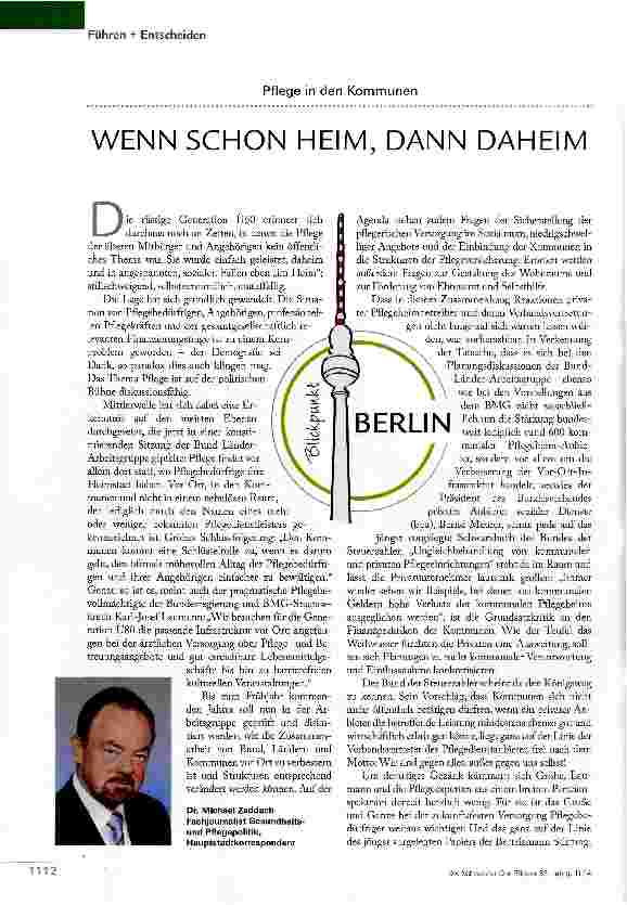 Vorschauseite 1: WENN SCHON HEIM, DANN DAHEIM
